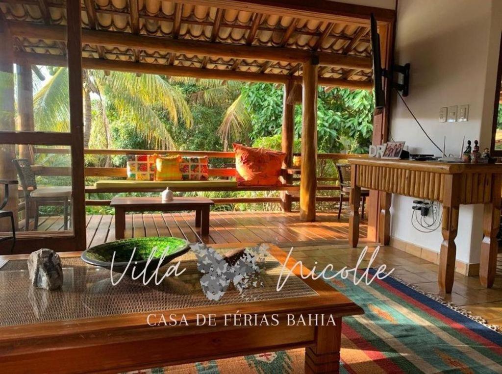 Villa Nicolle - Bahia - Praia Do Espelho Eksteriør bilde
