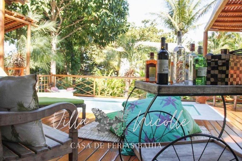 Villa Nicolle - Bahia - Praia Do Espelho Eksteriør bilde
