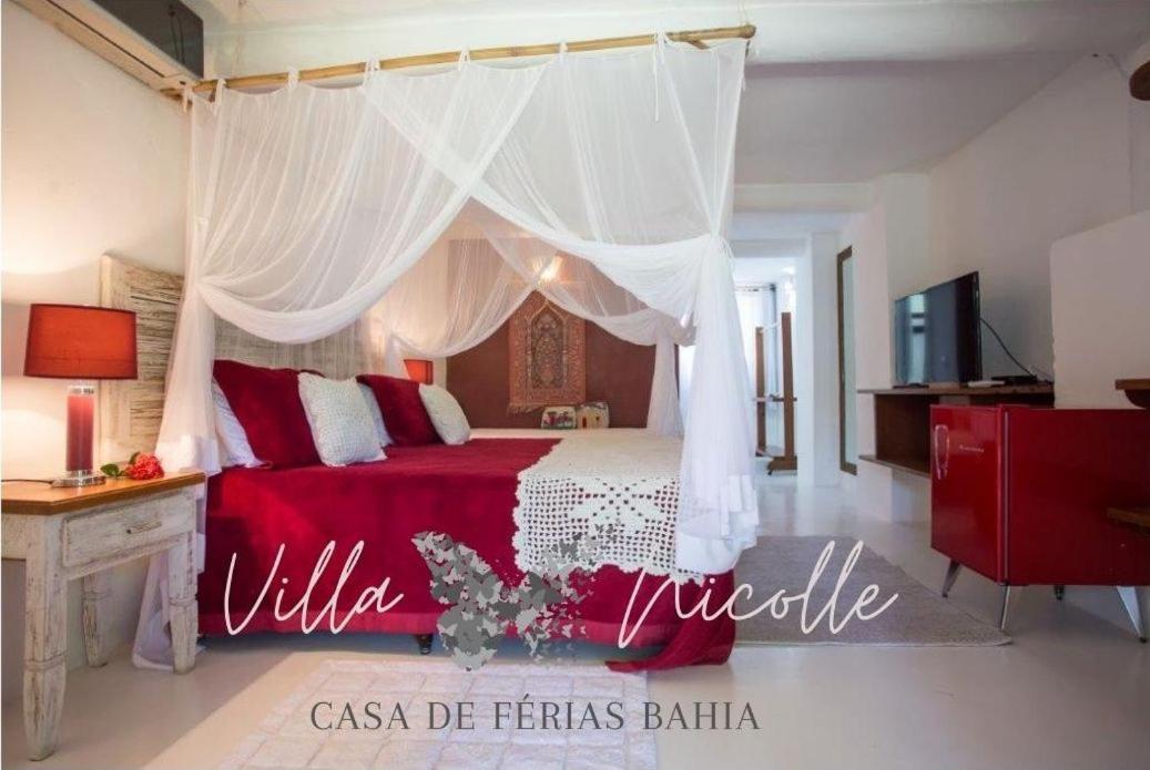 Villa Nicolle - Bahia - Praia Do Espelho Eksteriør bilde