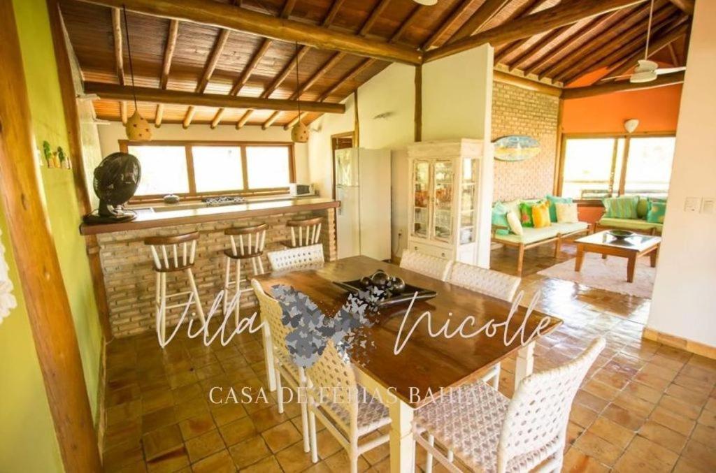 Villa Nicolle - Bahia - Praia Do Espelho Eksteriør bilde