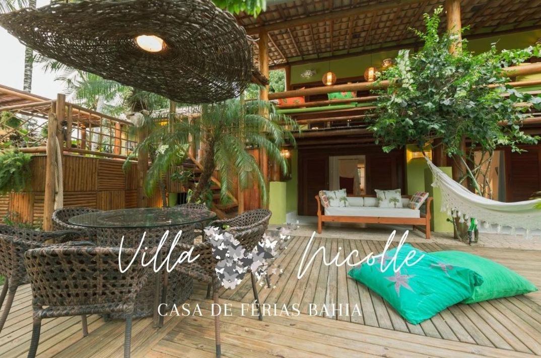 Villa Nicolle - Bahia - Praia Do Espelho Eksteriør bilde