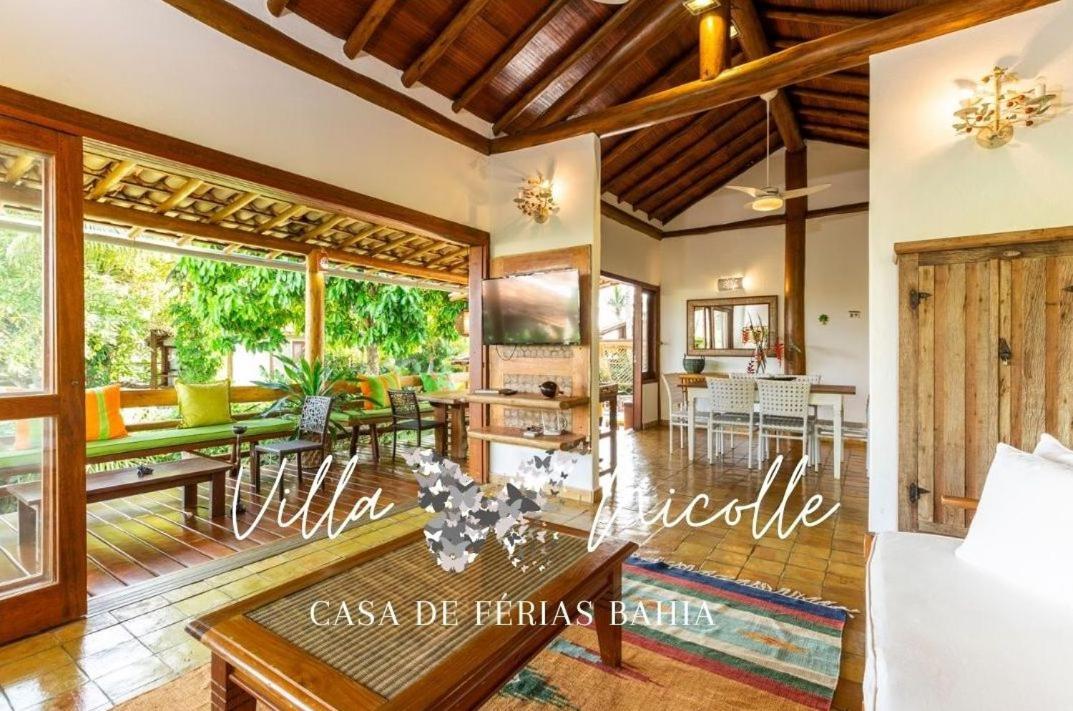 Villa Nicolle - Bahia - Praia Do Espelho Eksteriør bilde